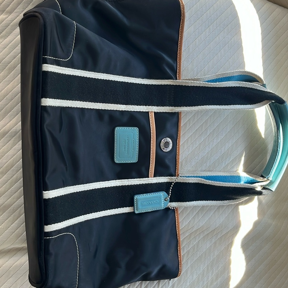 Double strap Coach bag